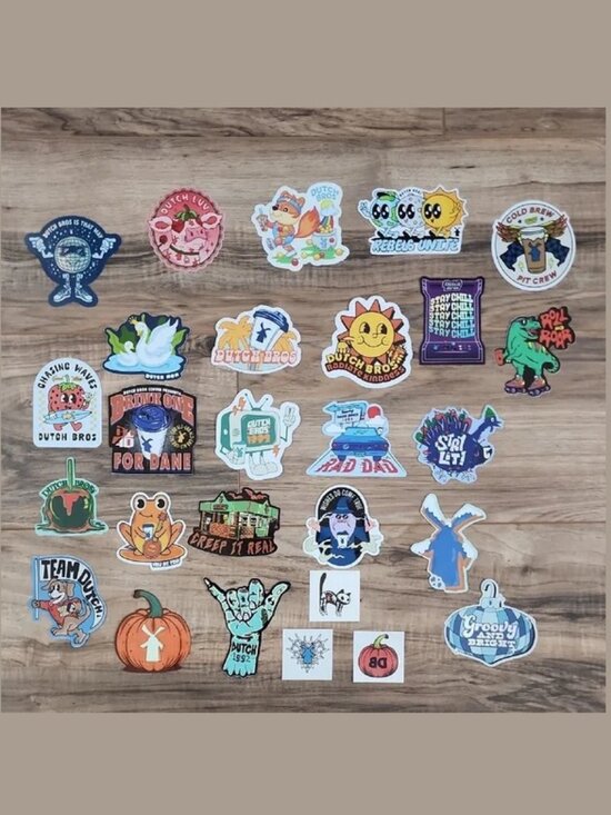 Dutch Bros | Design | Dutch Bros 224 Sticker Set | Poshmark